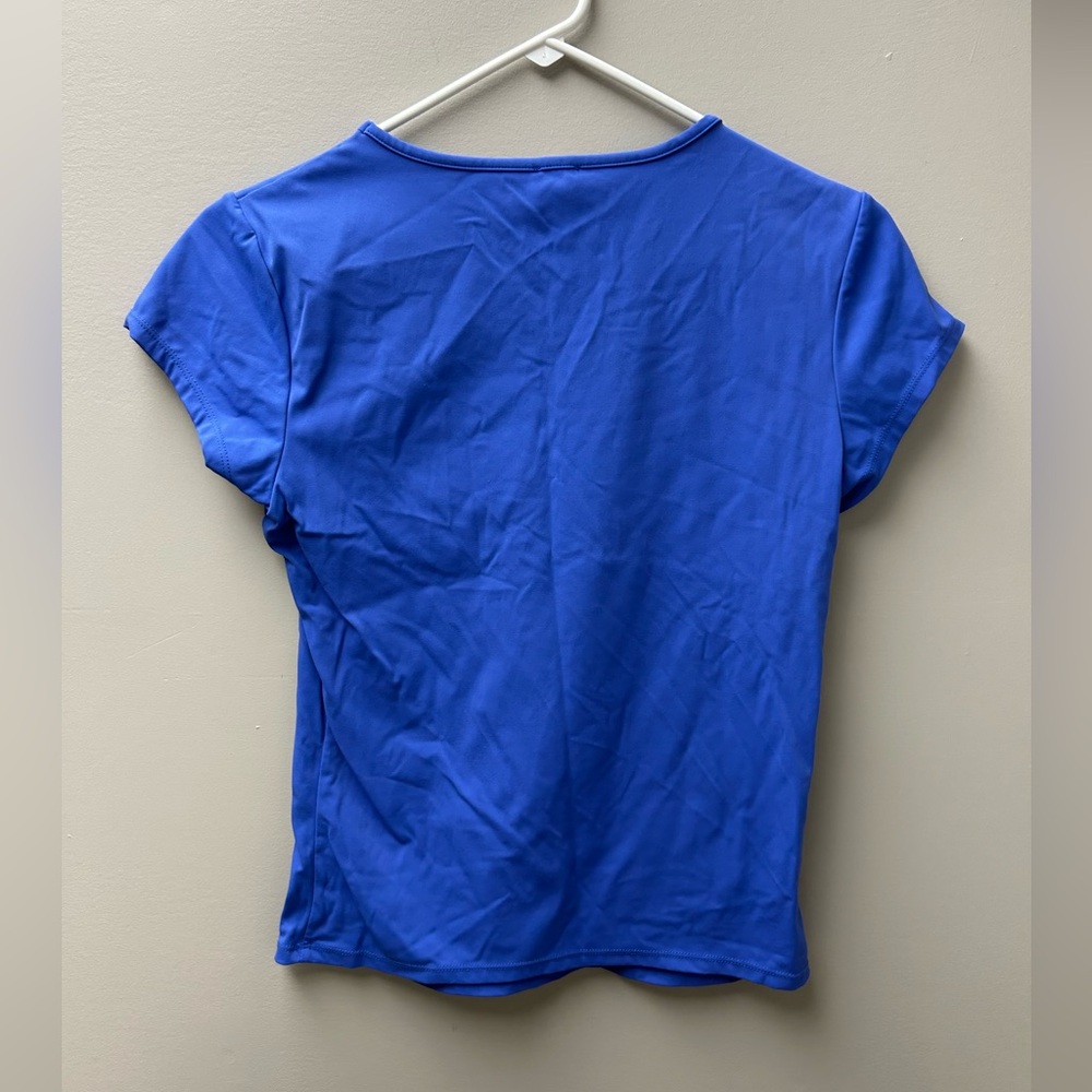 Garage Women’s Sleek‎ Crewneck T Shirt Blue - Picture 3 of 5